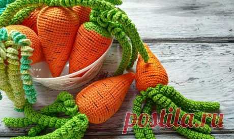 Схема вязания для овощей и фруктов