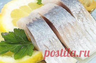 Соленая сельдь и скумбрия