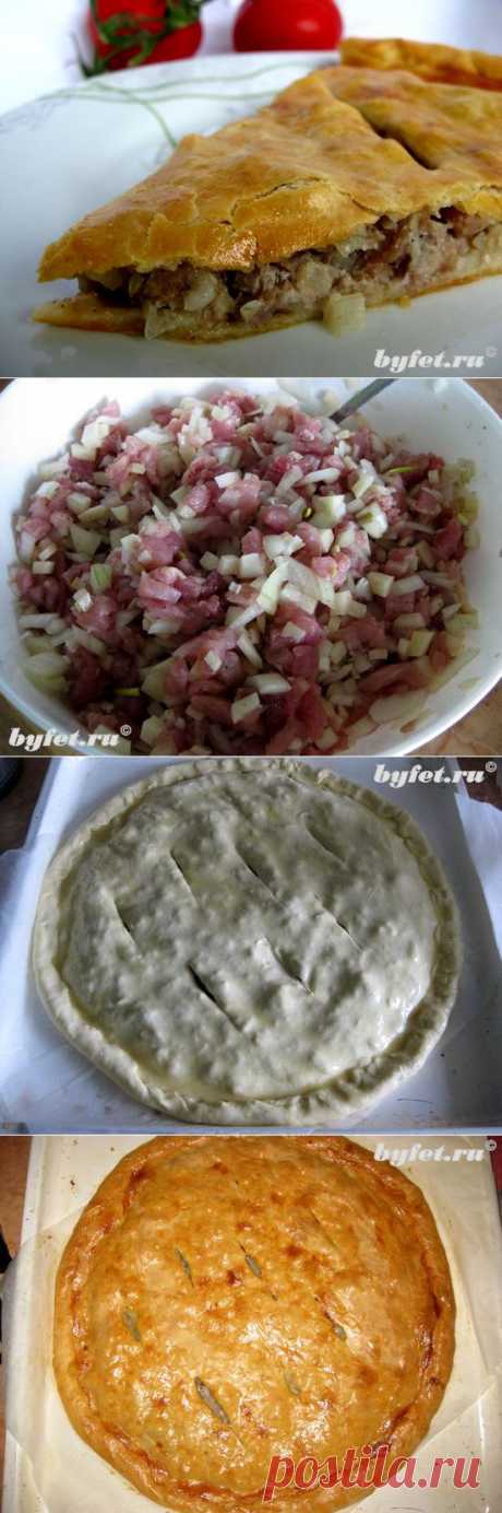 Пирог со свининой и картофелем | БУФЕТ - рецепты с фото