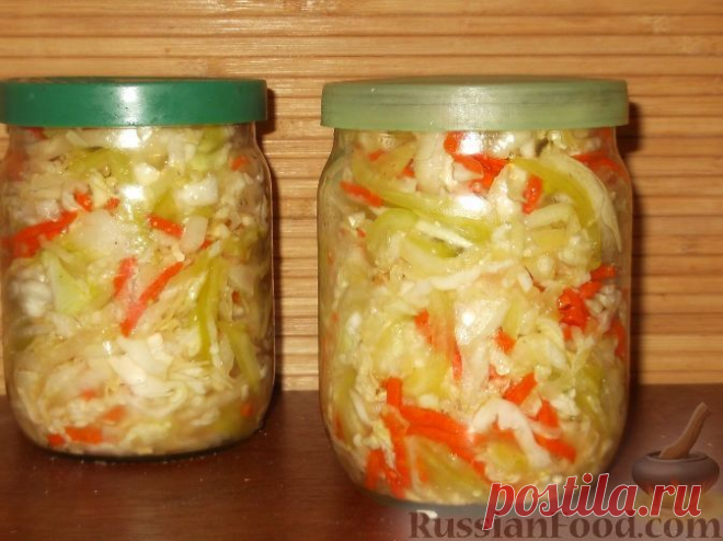 Рецепт: Маринованная сладкая капуста на RussianFood.com