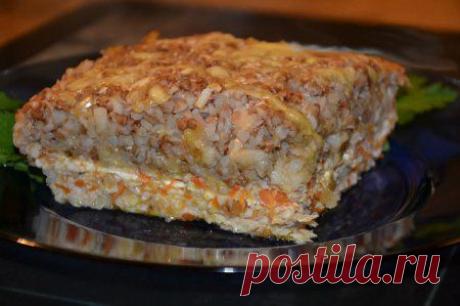 Запеканка с фаршем и гречкой » Жрать.ру