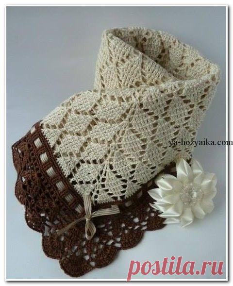 Плед крючком из хлопка для новорожденного. Детский плед крючком на выписку Ажурный плед с красивой каймой крючком. Красивый плед с схемами