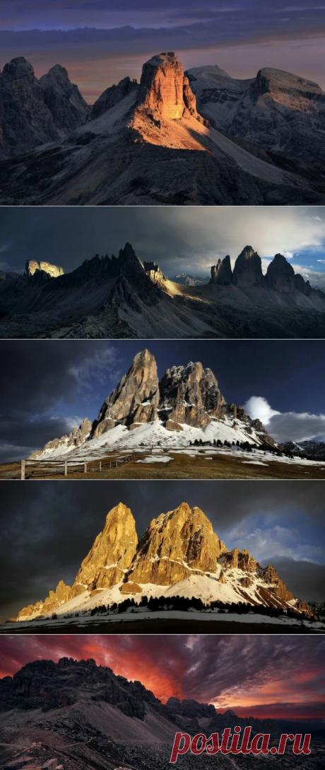 Горные пейзажи.