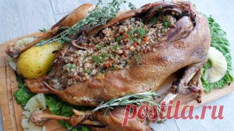 Гусь праздничный запеченный. Долго готовится, но вкус изумительный. Повторно приготовлю его на Новый год | Домашняя кухня Алексея Соколова | Яндекс Дзен