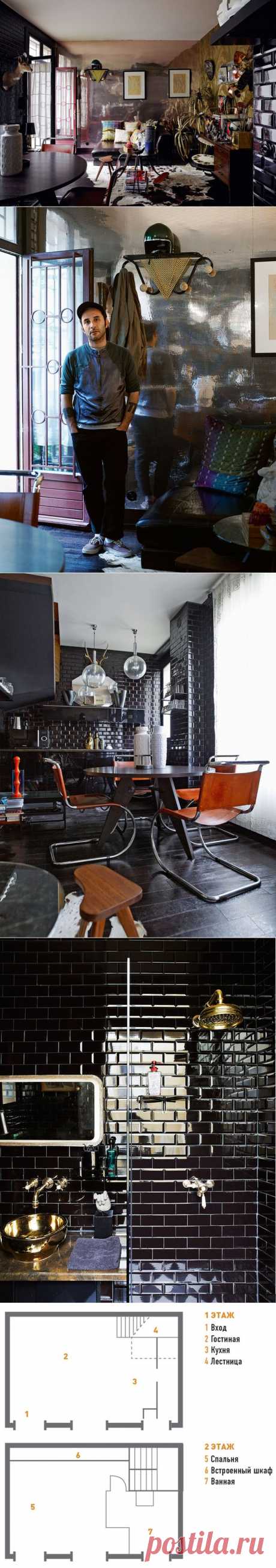 Квартира-шкатулка в Париже, 38 м² | admagazine