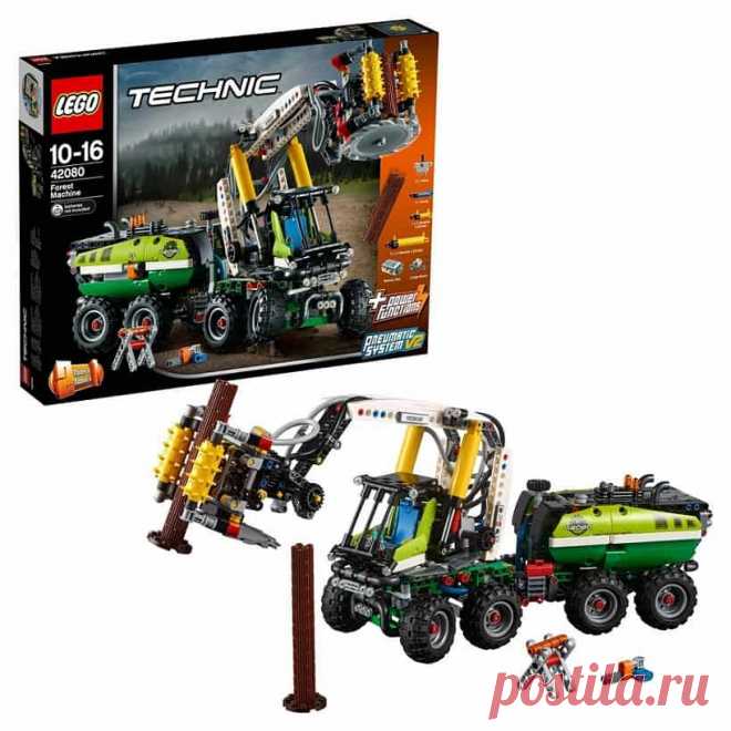 Конструктор LEGO Technic Лесозаготовительная машина | Люксор
