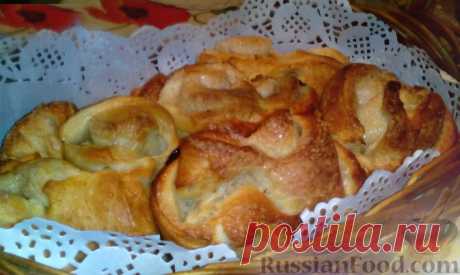 Рецепт: Булочки к чаю на RussianFood.com