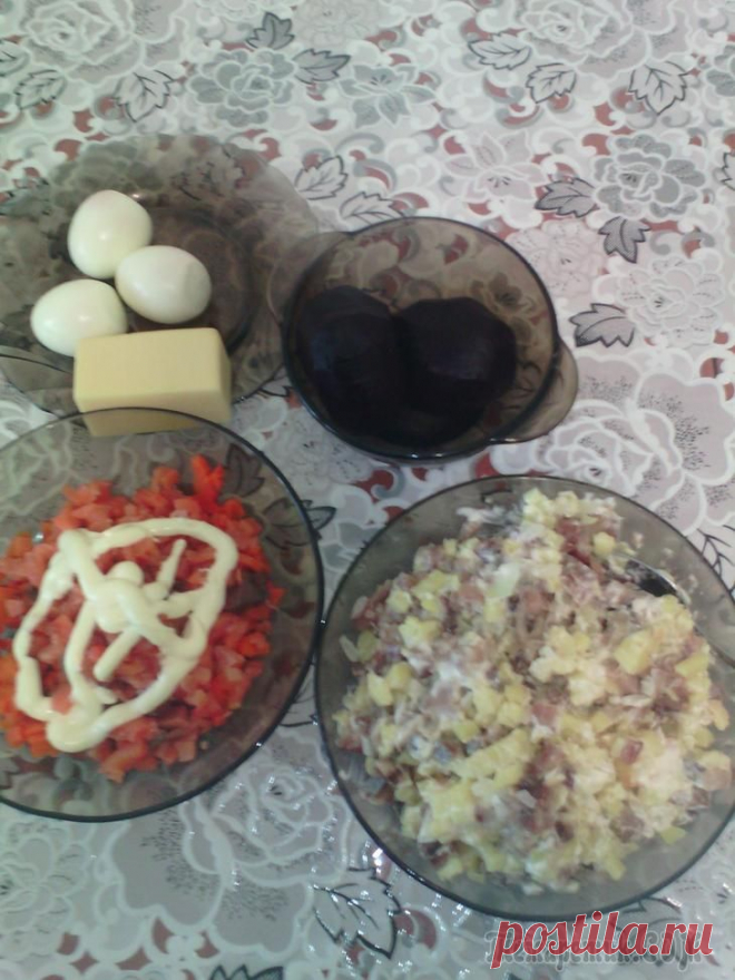 Селедка В новой шубке.