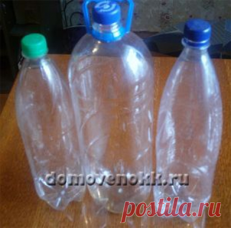 Веник из пластиковых бутылок своими руками