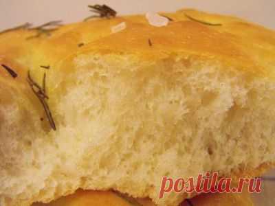 Фокачча на минеральной воде | Четыре вкуса