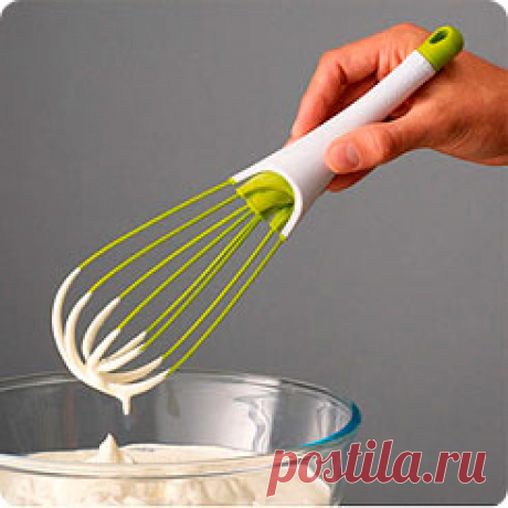Складной венчик-мешалка Josph Joseph Twist Whisk Бело-Зелёный