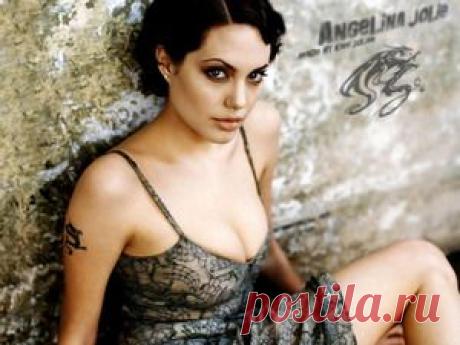 Анжелина Джоли (Angelina Jolie) фото обои для рабочего стола