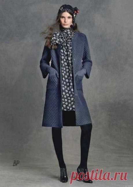 Простой узор для пальто
