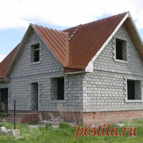 Как построить дом из газоблоков