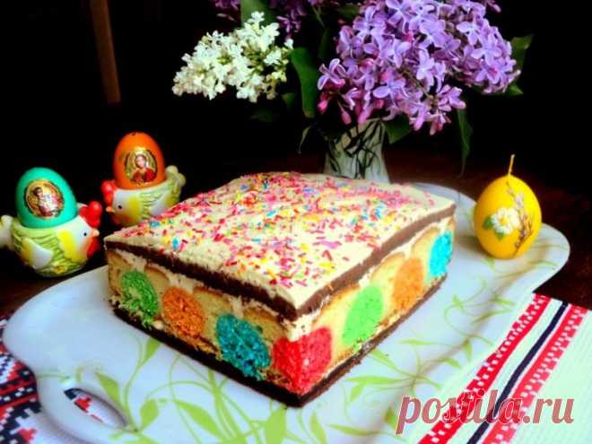 Пляцок пасхальный «Писанки» / Пироги / Кукорама — вкусные рецепты!