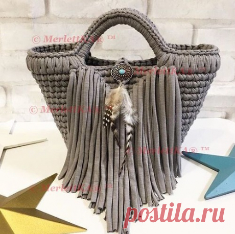 Подборочка по сумкам и текстильным корзинкам ❤ вязание крючком