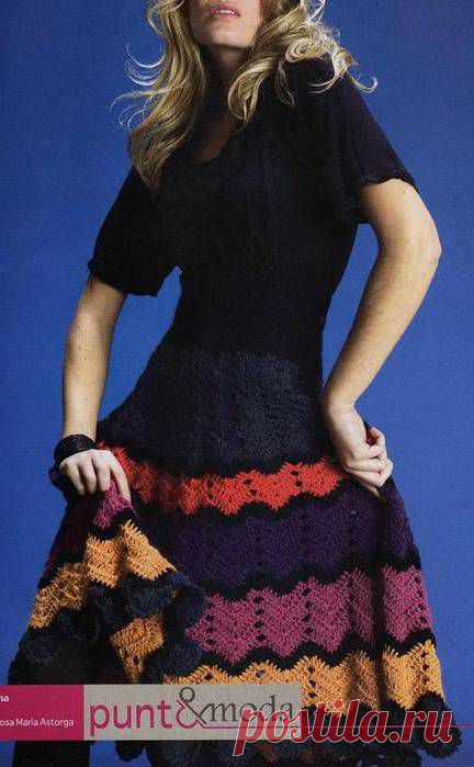 ЮБКИ С УЗОРАМИ "ЗИГЗАГ"("ПАРКЕТ").