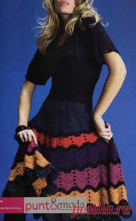 ЮБКИ С УЗОРАМИ &quot;ЗИГЗАГ&quot;(&quot;ПАРКЕТ&quot;).