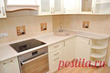 Классическая бежевая кухня | Наш уютный дом