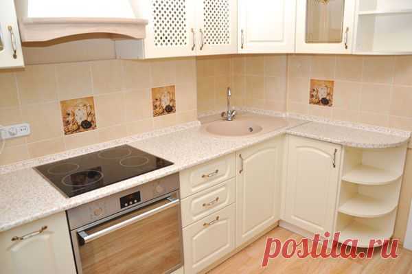 Классическая бежевая кухня | Наш уютный дом