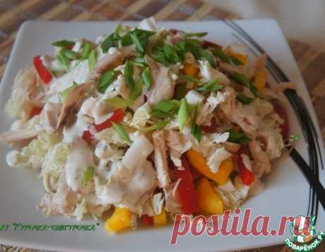 Салат &quot;Курочка-снегурочка&quot; – кулинарный рецепт