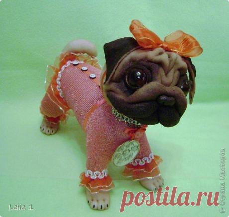 Мопсик,как я его делала. | Страна Мастеров