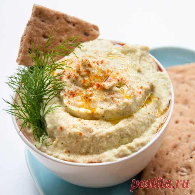 Огурцы Хумус - Vegan семейные рецепты