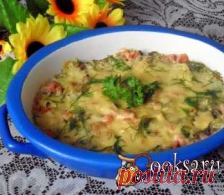 Пельмени, запеченные в сметане с ветчиной и сыром фото рецепт приготовления