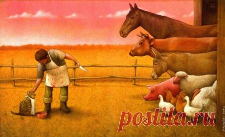 Сатирические и остроумные картины Павла Кучински