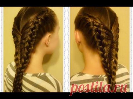 Diving Mermaid Braid Hairstyle Tutorial, Inspired By Flettemamma