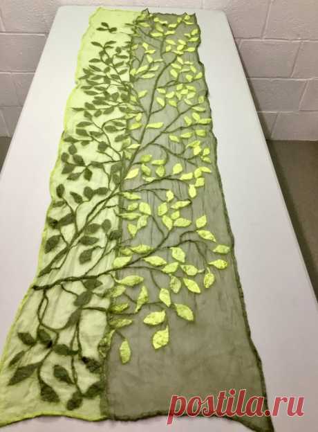 “Honey and Apples” Nuno Felt Art Scarf by Lucy Morar www.only-lu.com - Поиск в Google