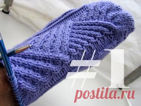 Stricken mit eliZZZa * Socken "Schief gewickelt" * Teil 1 * Ergonomische Spitze
