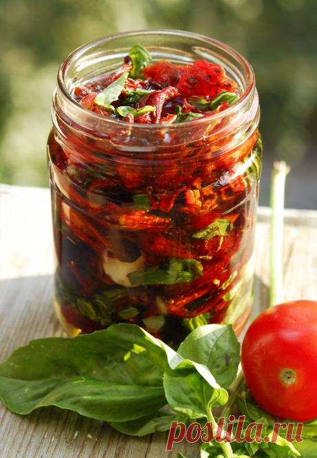 В'ялені помідори рецепт приготування з фото