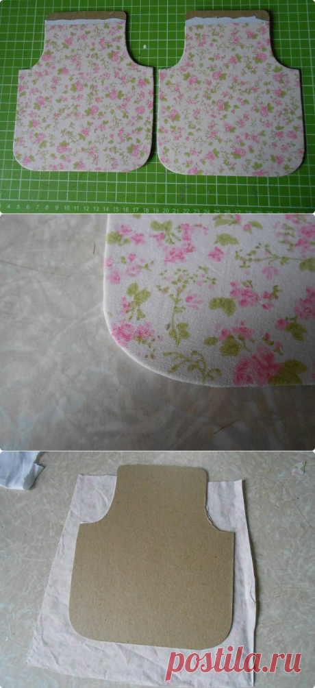 МК по обтяжке тканью обложки не стандартной формы. | Страна Мастеров