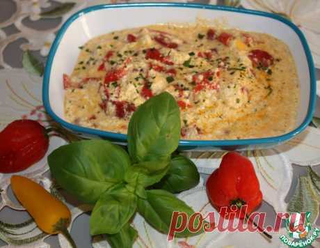 Перцы с творогом – кулинарный рецепт