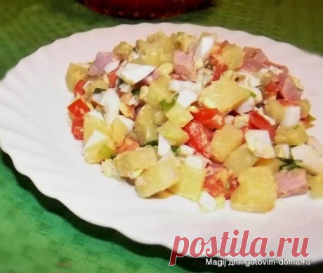 Салат &quot;Дядюшка&quot; • Салаты мясные