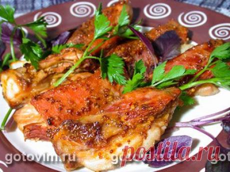 Ребрышки в маринаде
ребрышки (свиные или телячьи) - 1 кг; для маринада: вода - 1-1.5л; лук репчатый - 2 шт.; чеснок - 4 зубчика; перец черный (крупно молотый, можно горошком) - 1/2 ч.л.; гвоздика - 3 шт.; соус чили (jalapeno pepper hot sauce) - 1.5 ст.л.; сок половинки лимона; для глазури: кленовой сироп (можно мед или патоку) - 2 ст.л.; горчица зернистая - 1 ст.л.; уксус белый винный - 1 ст.л.; соус чили - 1/4ч.л.; соль - 1 ч.л.
Приглашаю в команду https://elenacher.blogspot.ru/