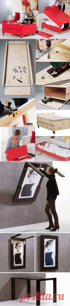 Мебель-трансформер / Pinterest