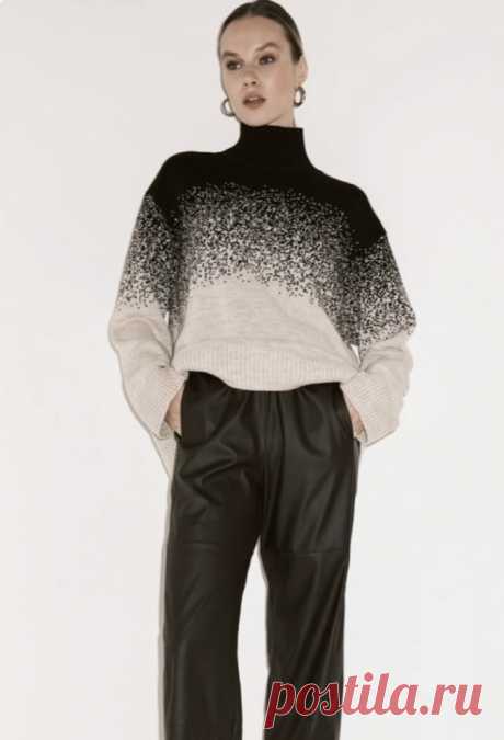 Жаккард в чёрно-белой гамме. Идеи и схемы. | Вяжем вместе - вяжем стильно. | Дзен