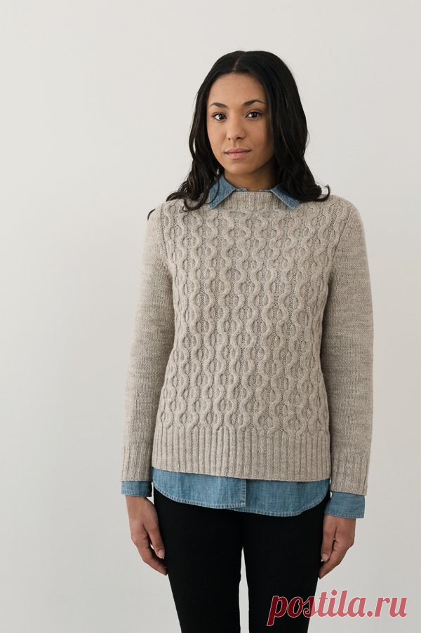 Hawley Pullover | Knitting Pattern by Julie Hoover for Purl Soho