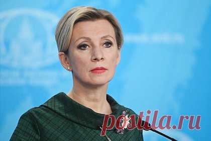 Захарова рассказала о действиях англосаксов на Украине