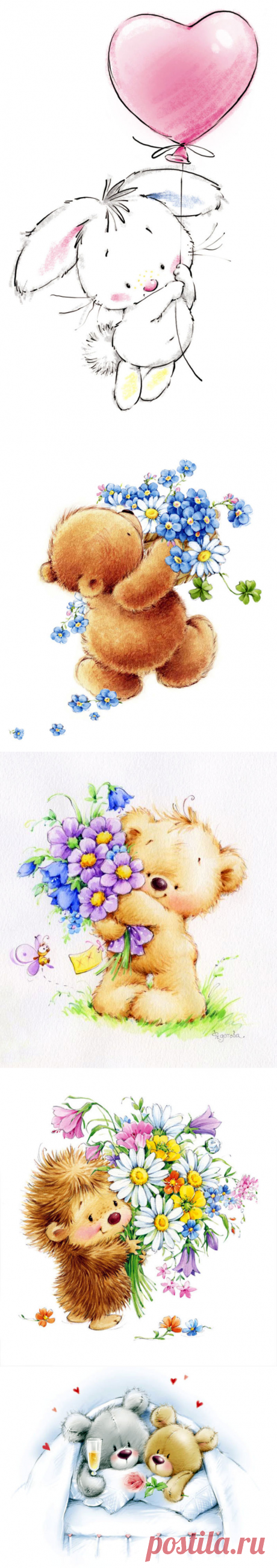 Иллюстрации Марины Федотовой. Часть 1.