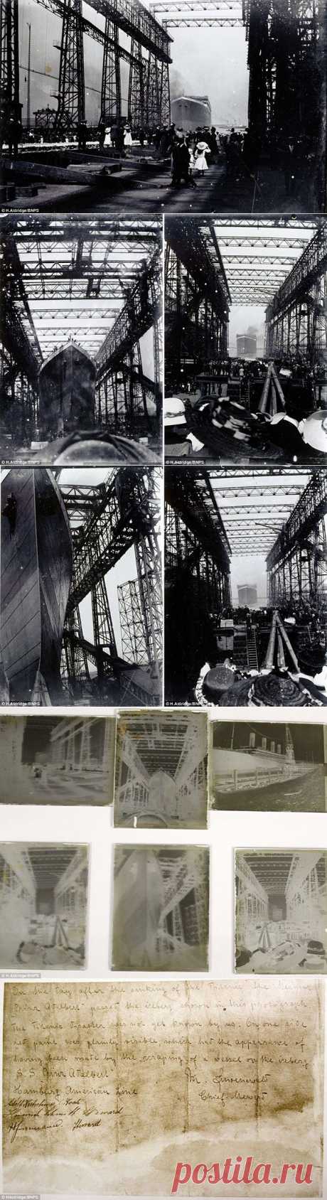 5 ранее не публиковавшихся фотографий «Титаника» выставлены на аукцион — Фотоискусство