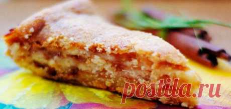 Манный пирог с яблоками и заливкой - Простые рецепты Овкусе.ру