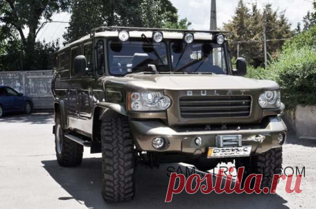 Авто самоделка внедорожник на базе ГАЗ-66
