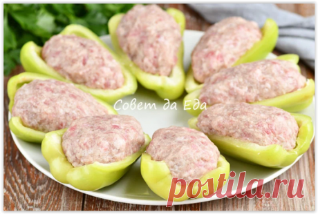 Сочные котлеты в перцах в полезном и вкусном ярко-оранжевом соусе!
