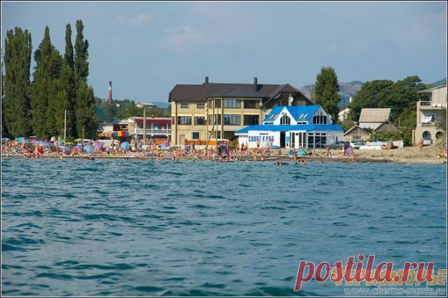 Архипо-Осиповка вид с моря