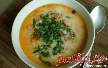 Уха по-фински со сливками
