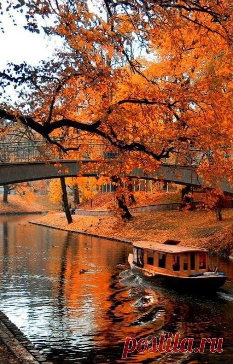 Autumn in Riga, Latv beautiful amazing - Beautiful Pictures Amazing