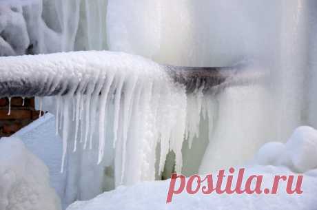 Разморозка труб. Что делать, если замерз водопровод в загородном доме